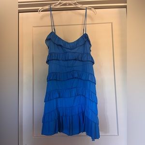 Short, ruffle dress